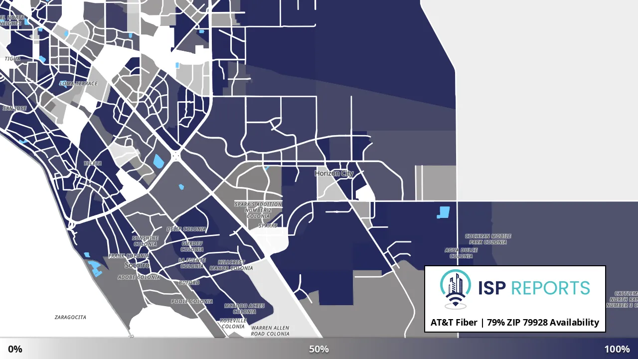 79928, TX map of internet availability