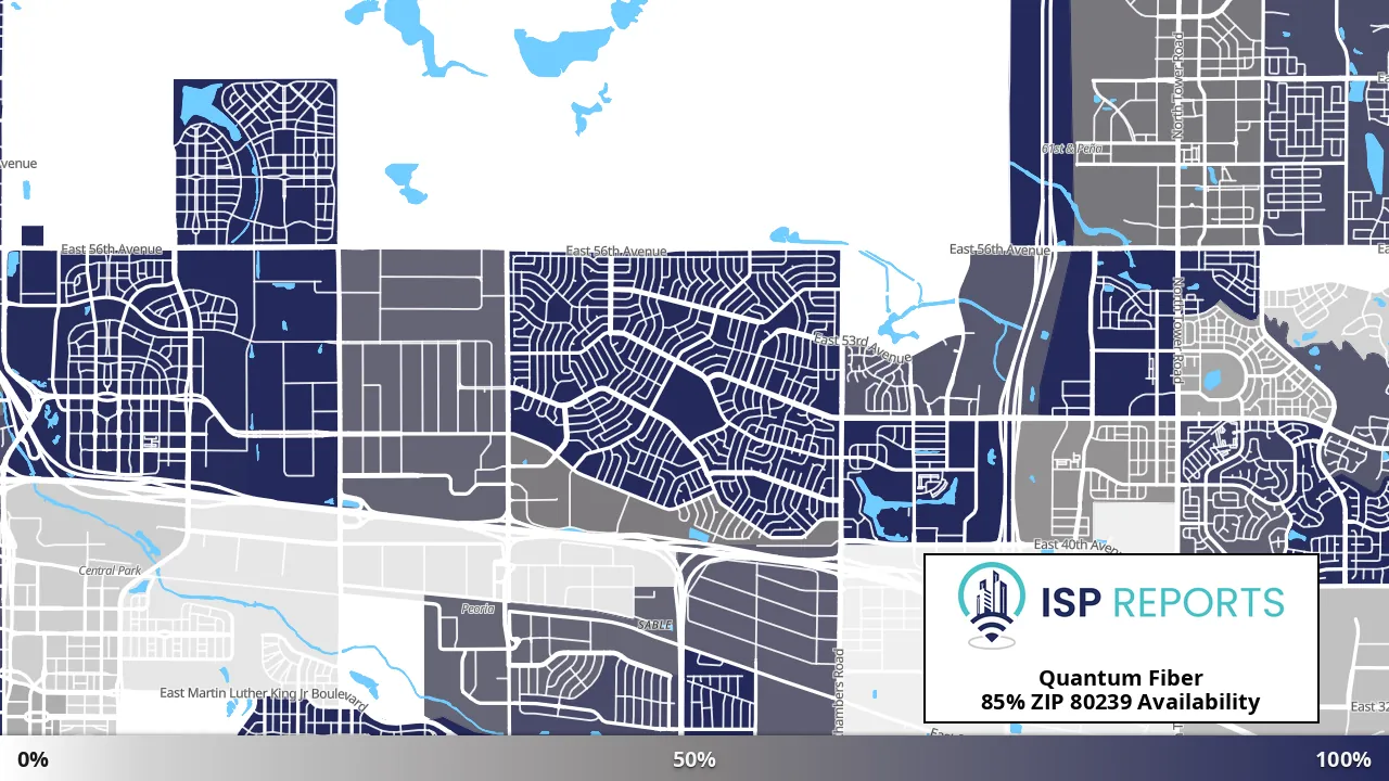 80239, CO map of internet availability