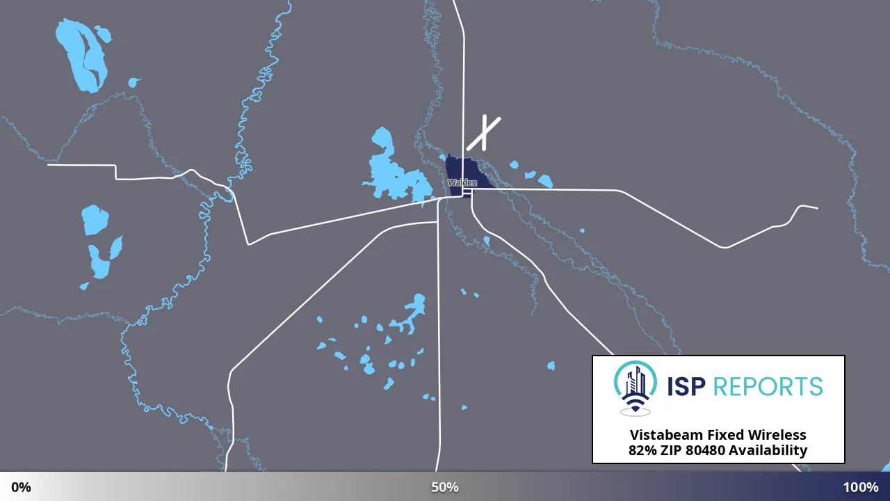 80480, CO map of internet availability