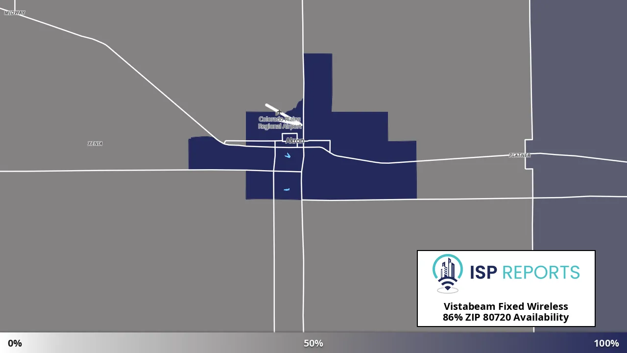 80720, CO map of internet availability