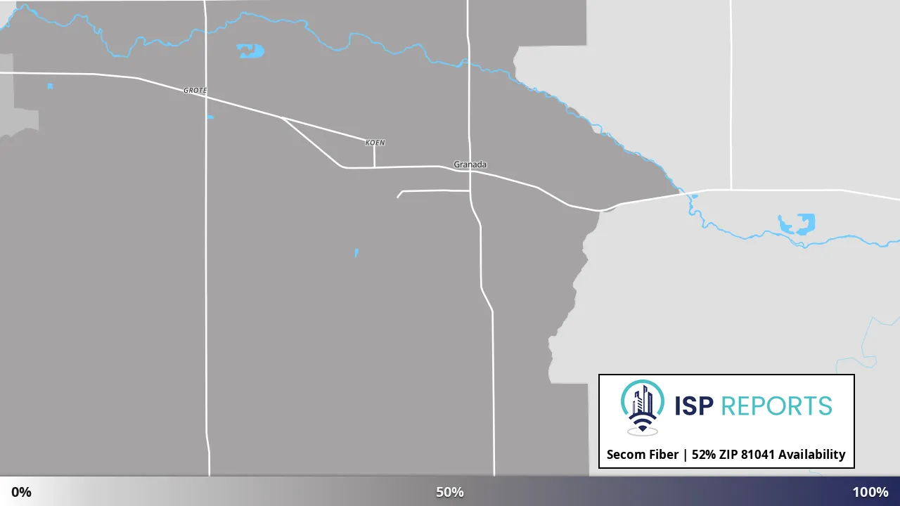 81041, CO map of internet availability