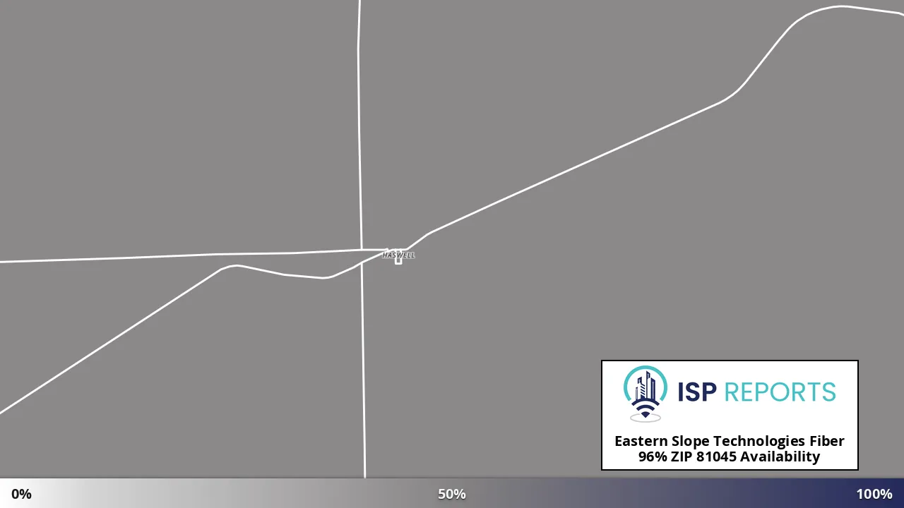 81045, CO map of internet availability