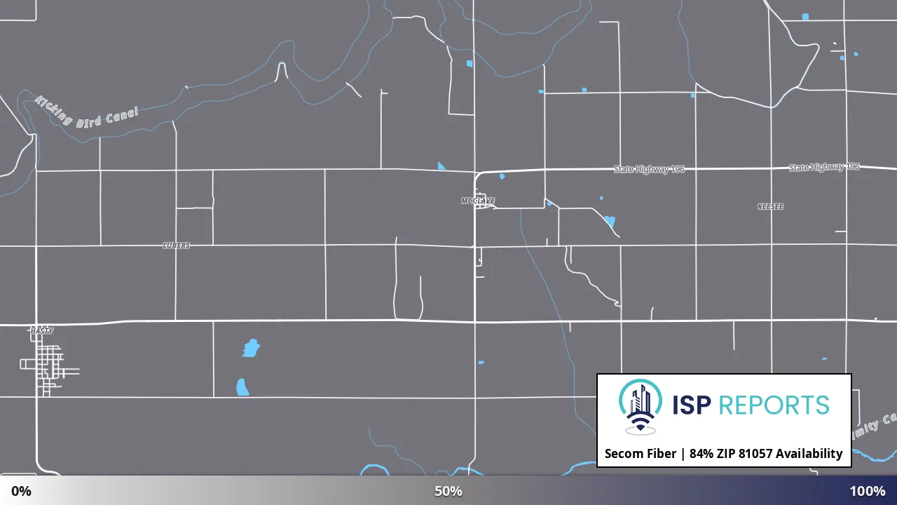 81057, CO map of internet availability