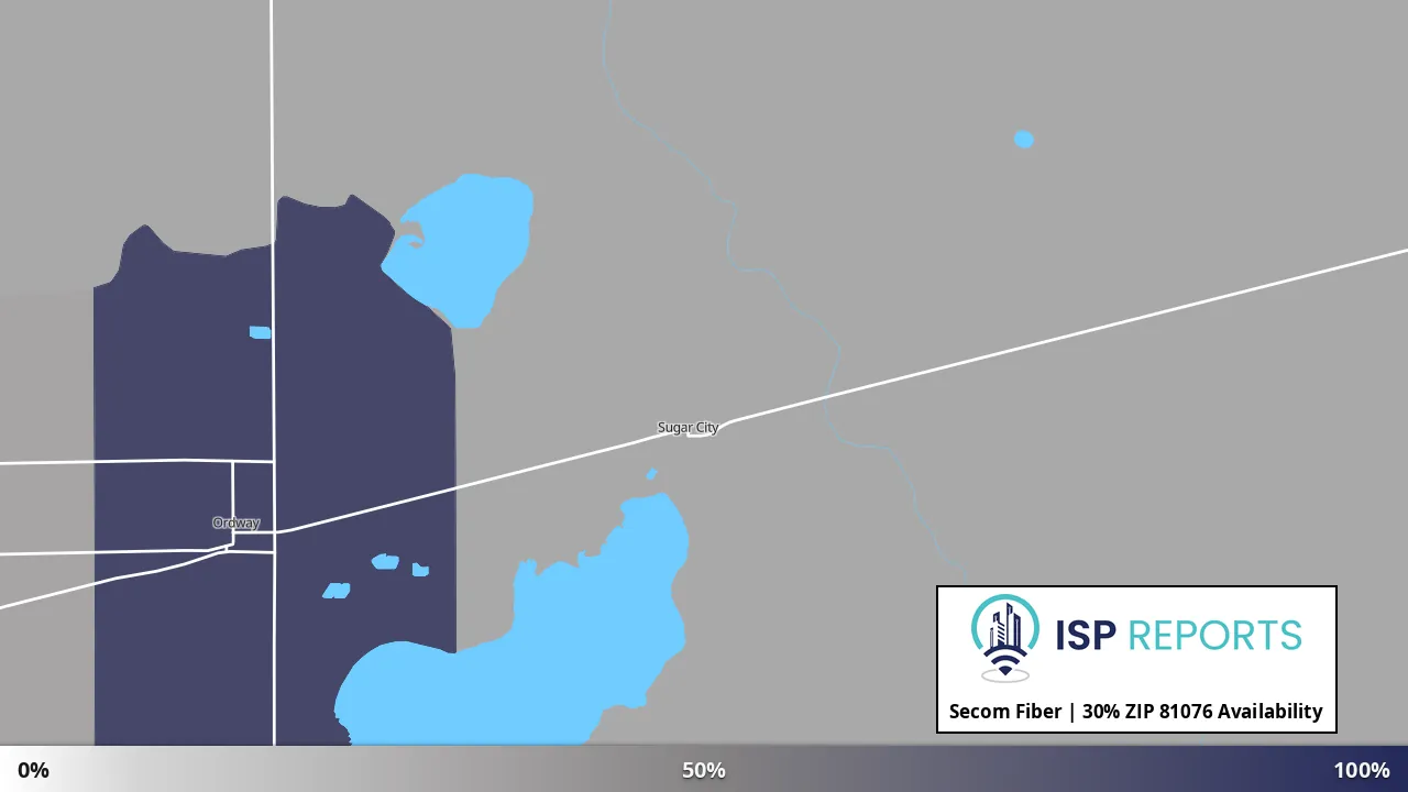 81076, CO map of internet availability