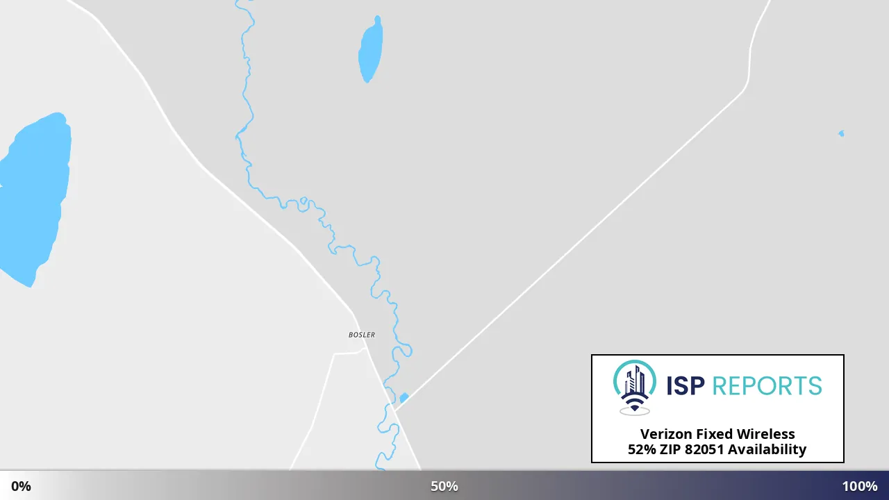 82051, WY map of internet availability