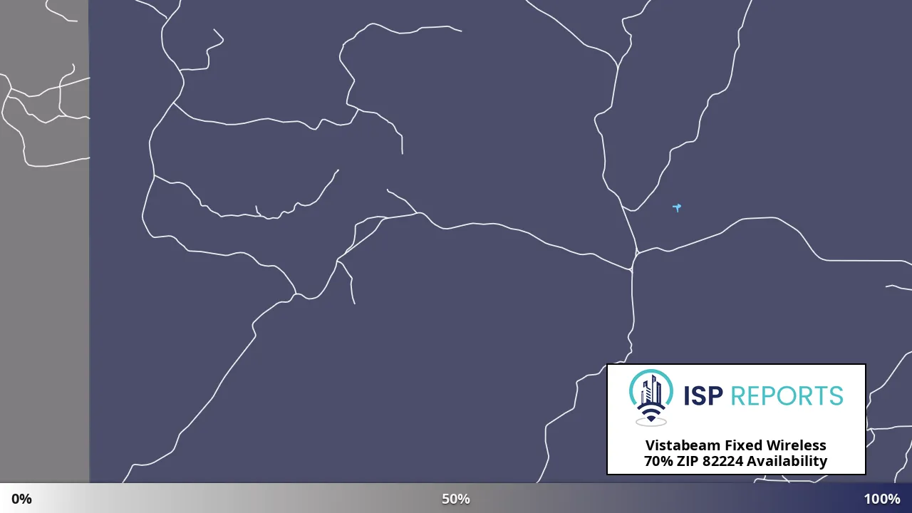 82224, WY map of internet availability