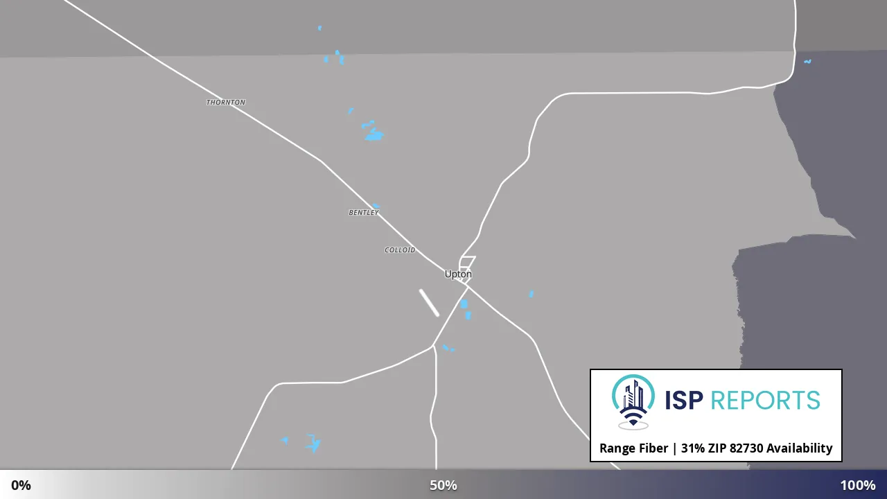 82730, WY map of internet availability