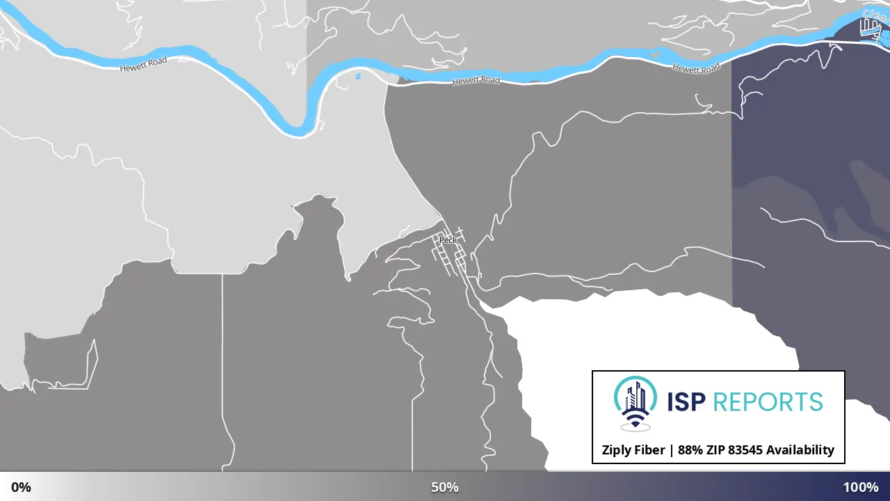 83545, ID map of internet availability