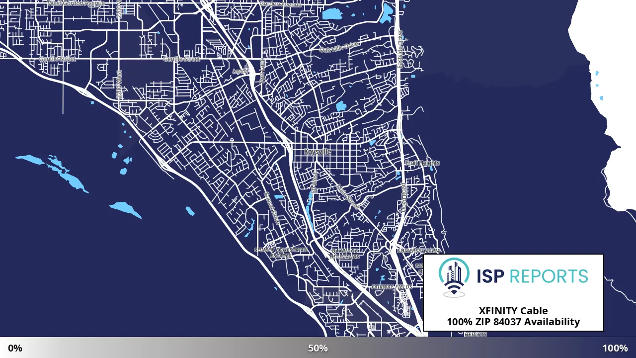 84037, UT map of internet availability