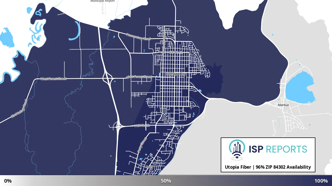 84302, UT map of internet availability