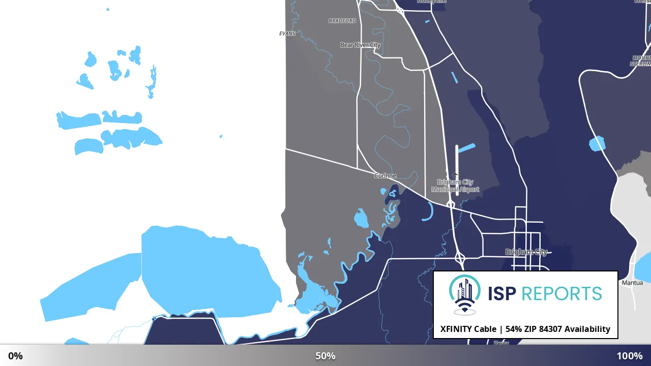 84307, UT map of internet availability