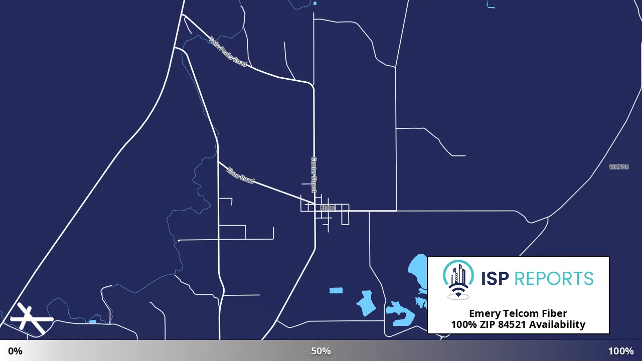 84521, UT map of internet availability