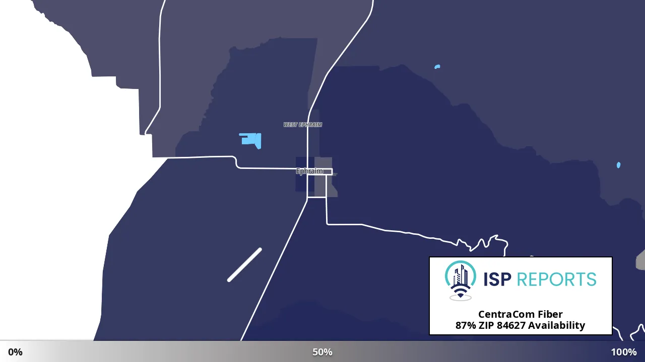 84627, UT map of internet availability