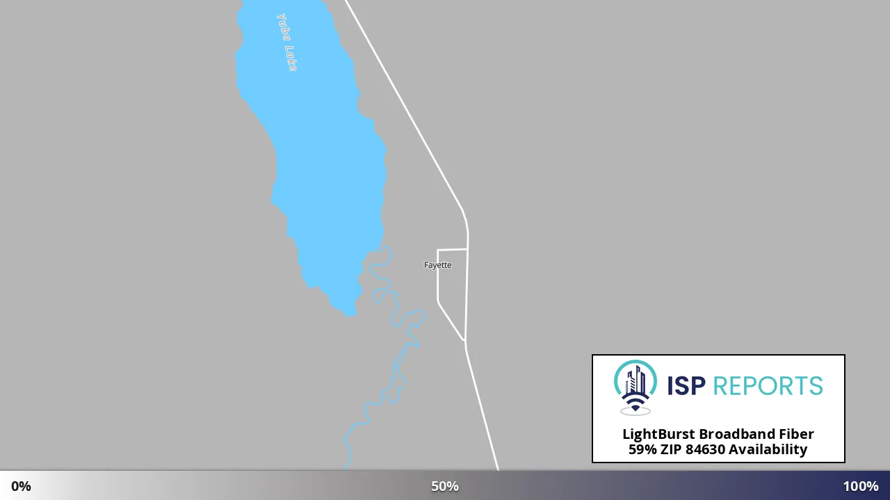84630, UT map of internet availability
