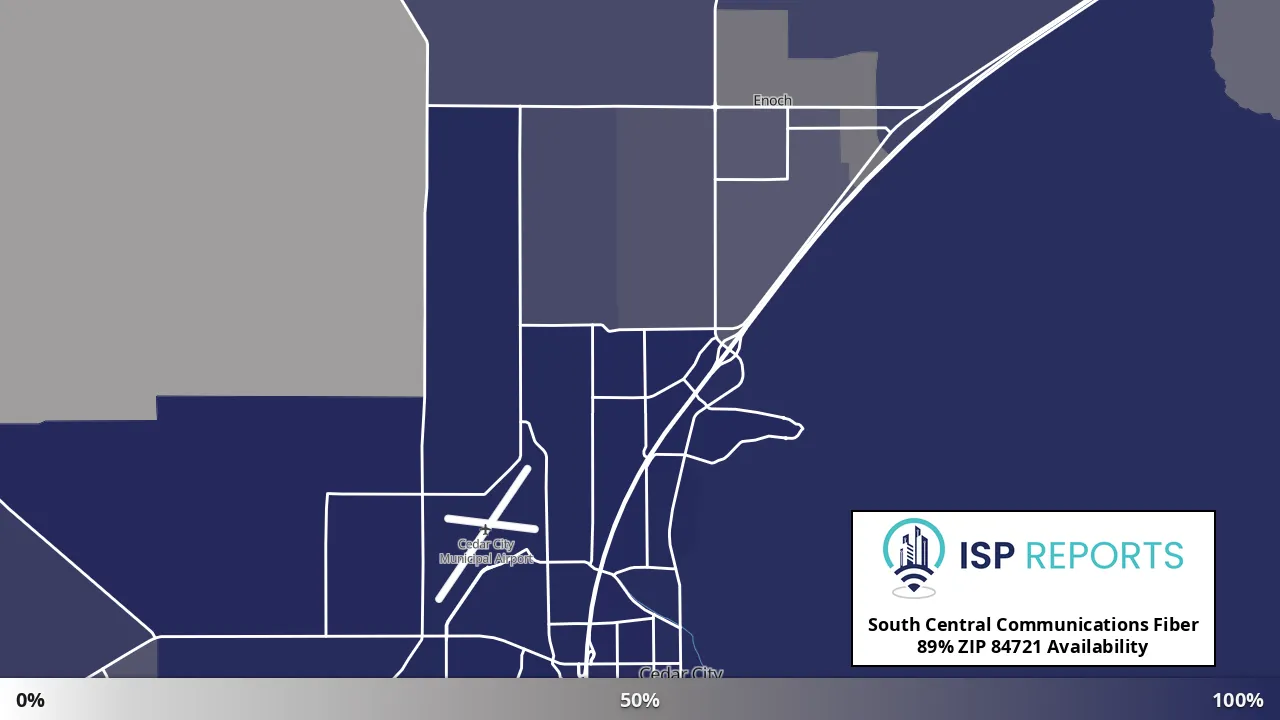 84721, UT map of internet availability