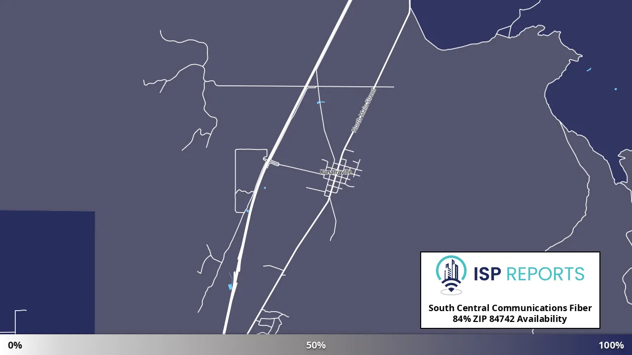 84742, UT map of internet availability