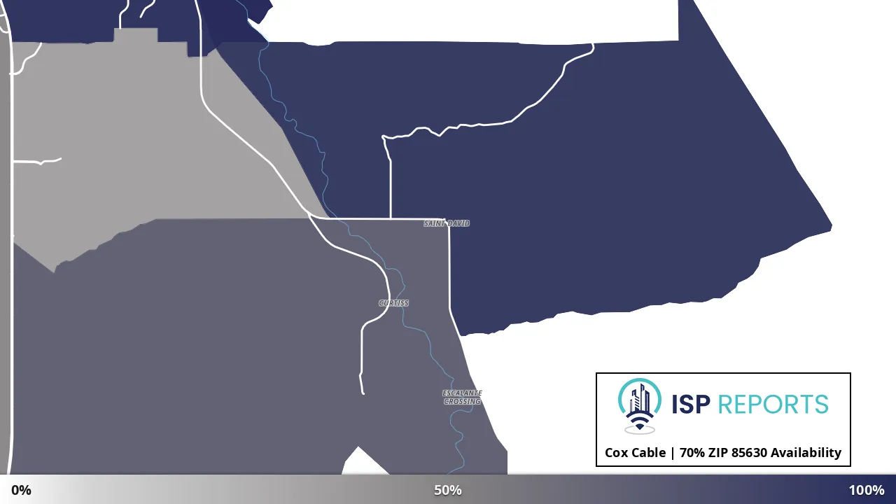 85630, AZ map of internet availability