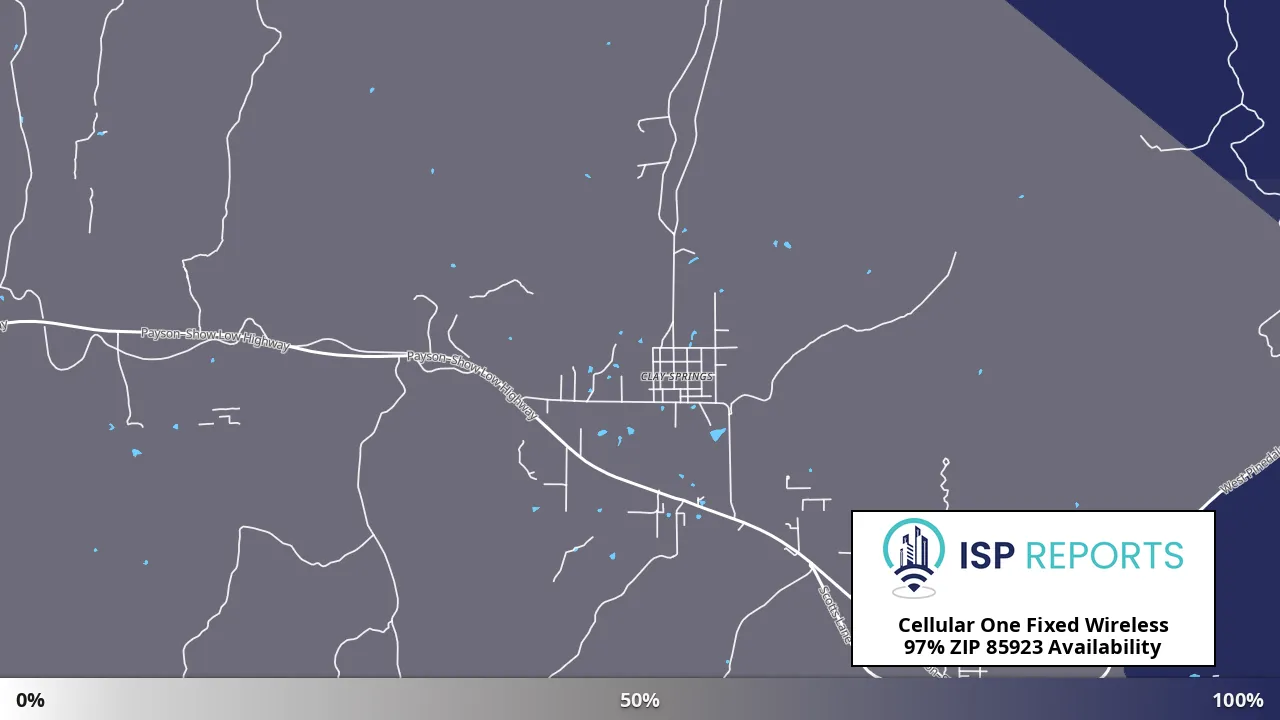 85923, AZ map of internet availability