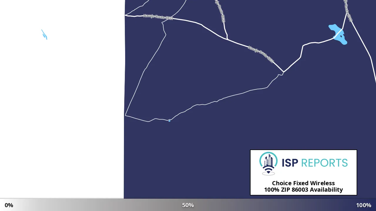 86003, AZ map of internet availability