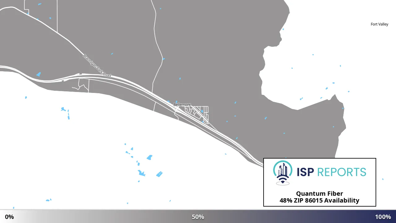 86015, AZ map of internet availability