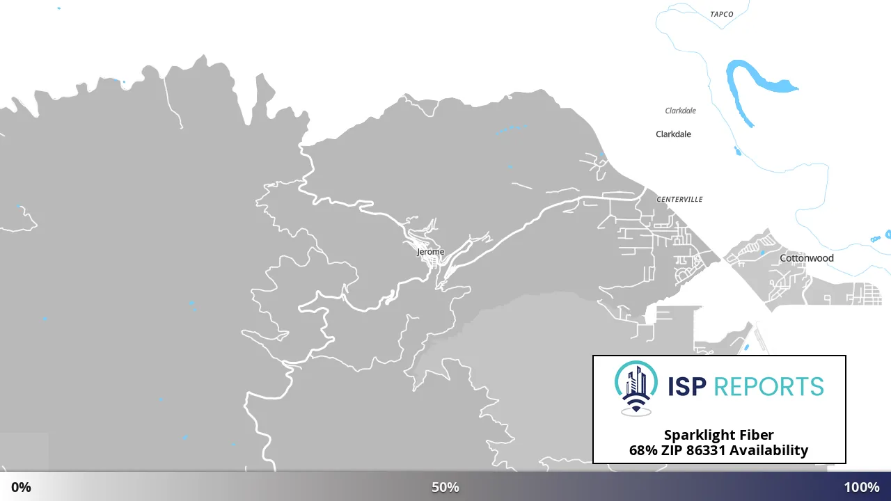 86331, AZ map of internet availability