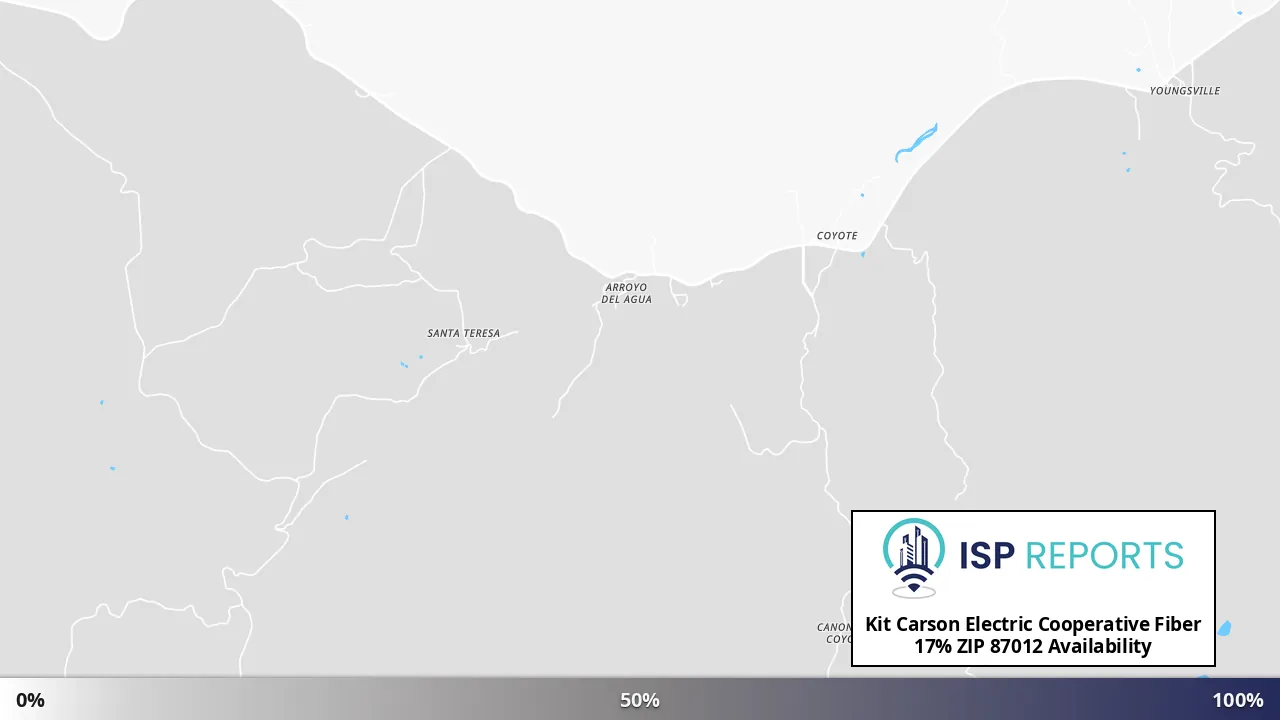 87012, NM map of internet availability