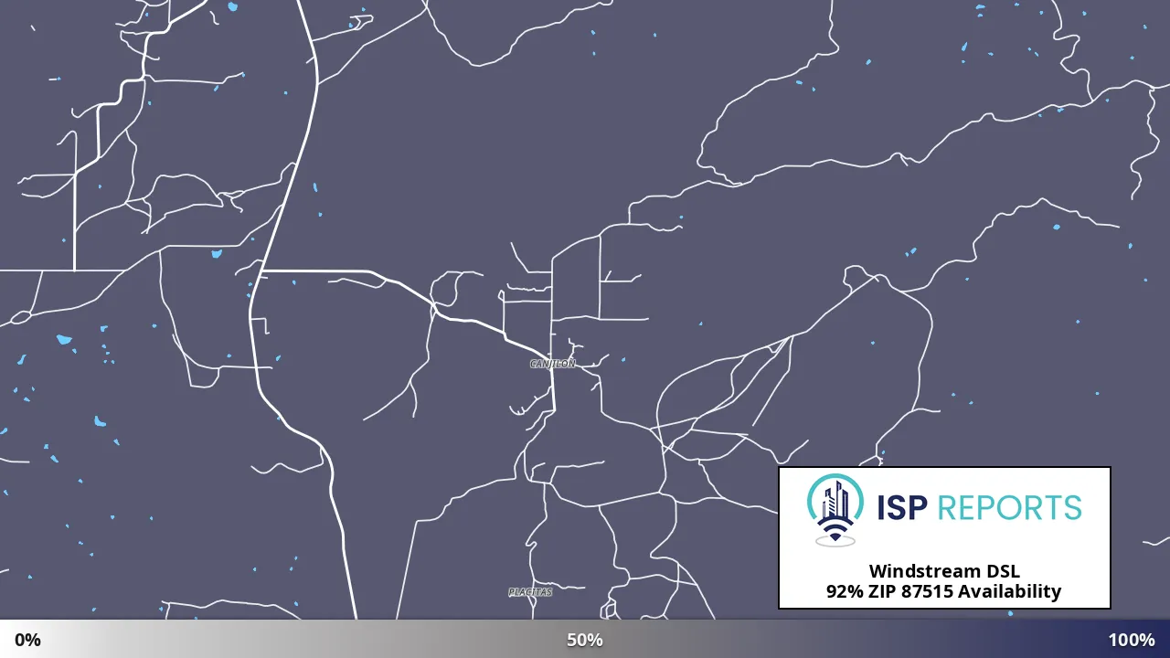 87515, NM map of internet availability