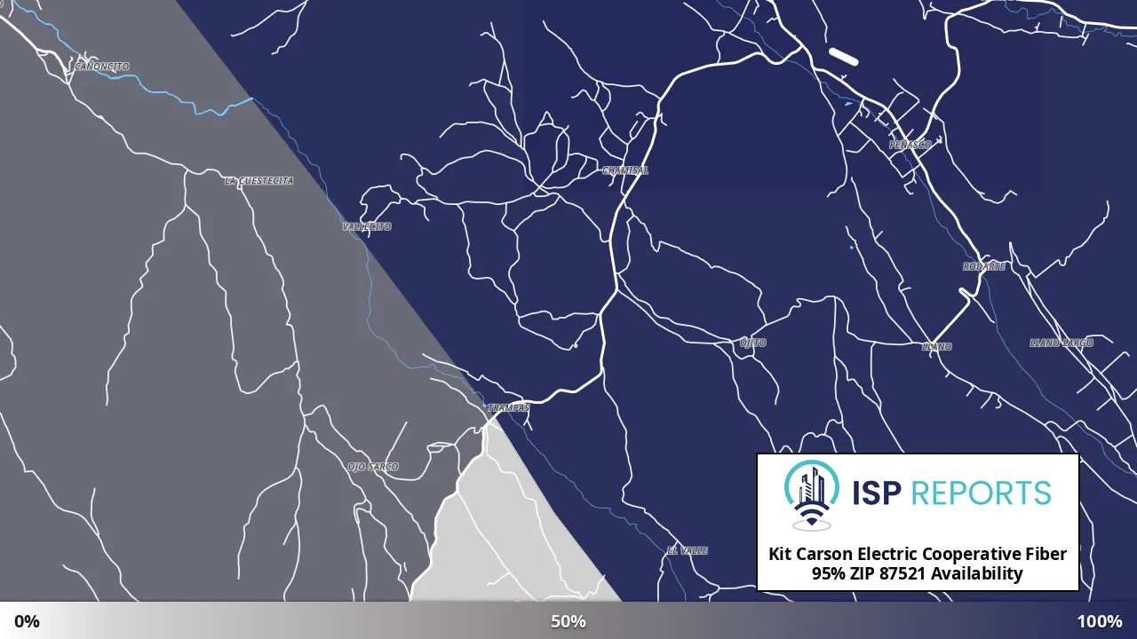 87521, NM map of internet availability