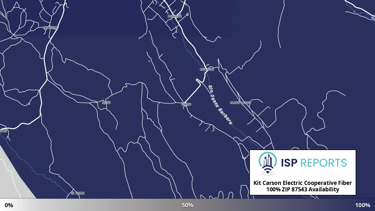 87543, NM map of internet availability
