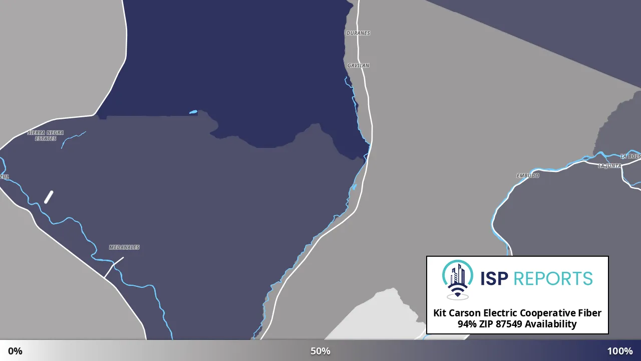 87549, NM map of internet availability