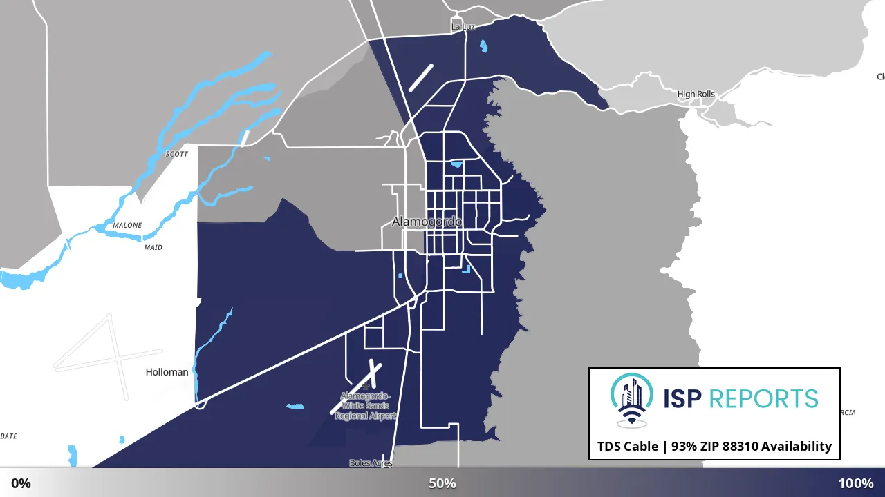 88310, NM map of internet availability