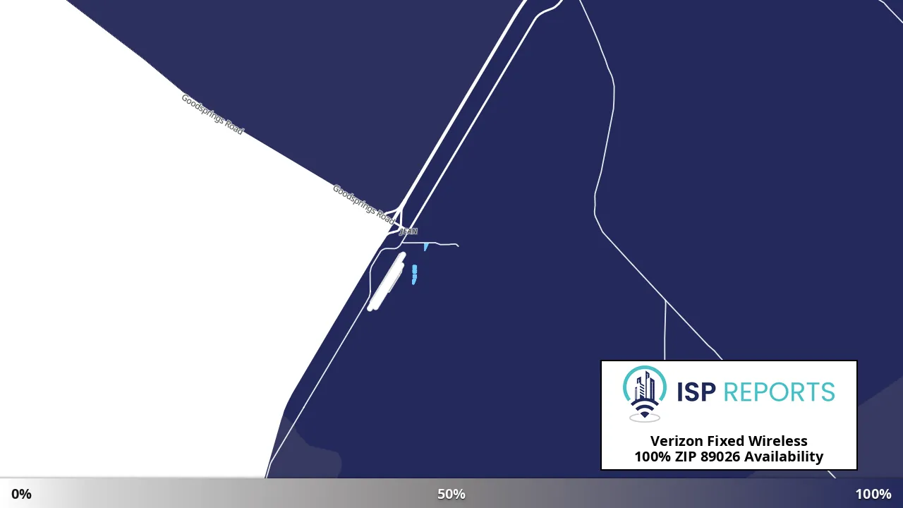 89026, NV map of internet availability