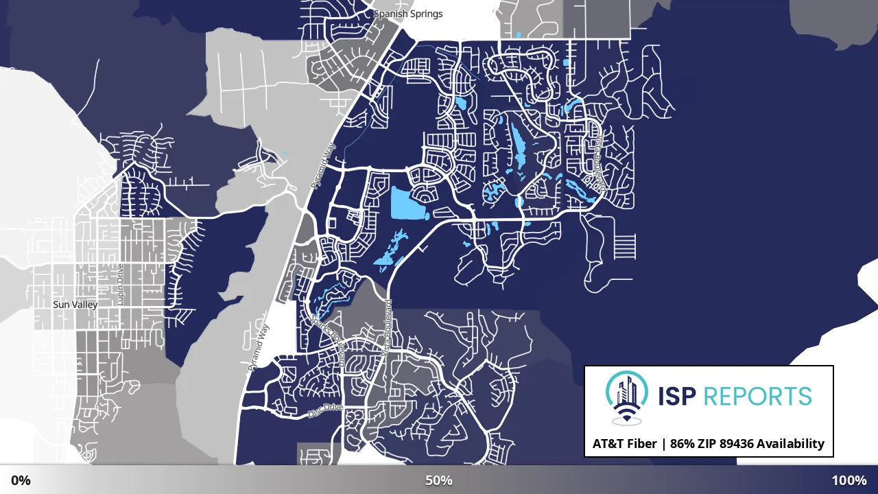 89436, NV map of internet availability