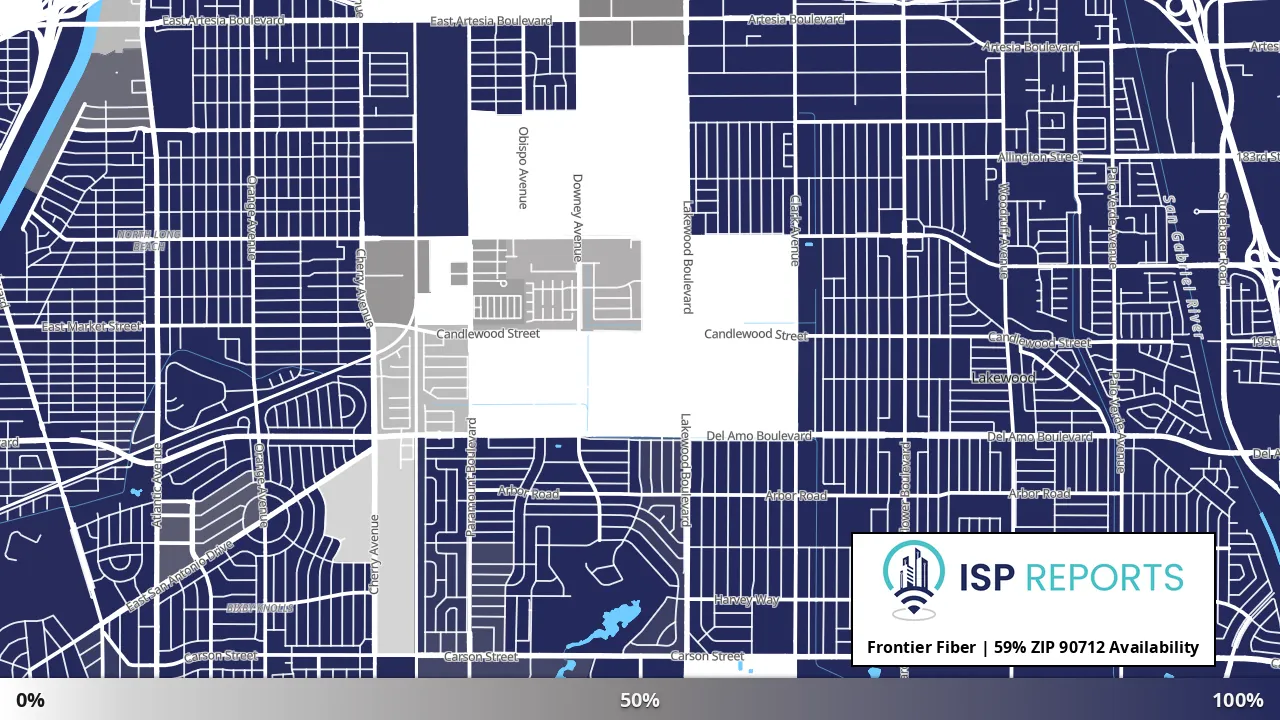 90712, CA map of internet availability