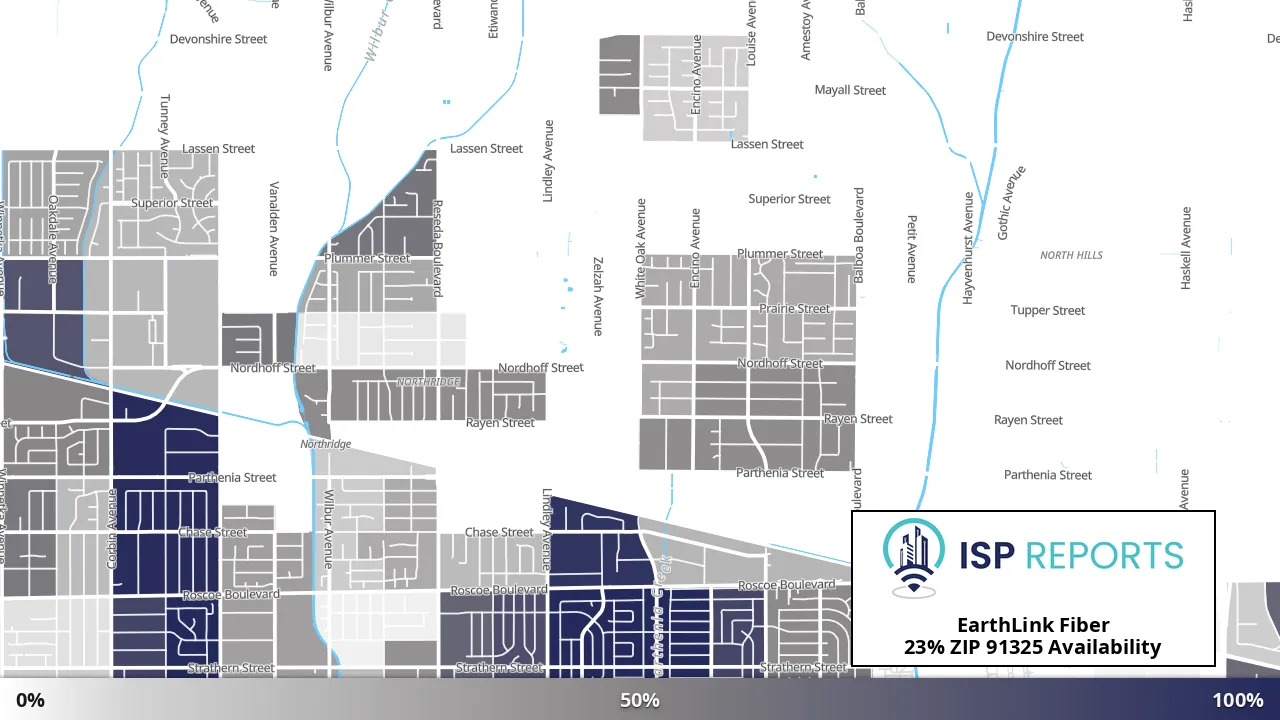 91325, CA map of internet availability