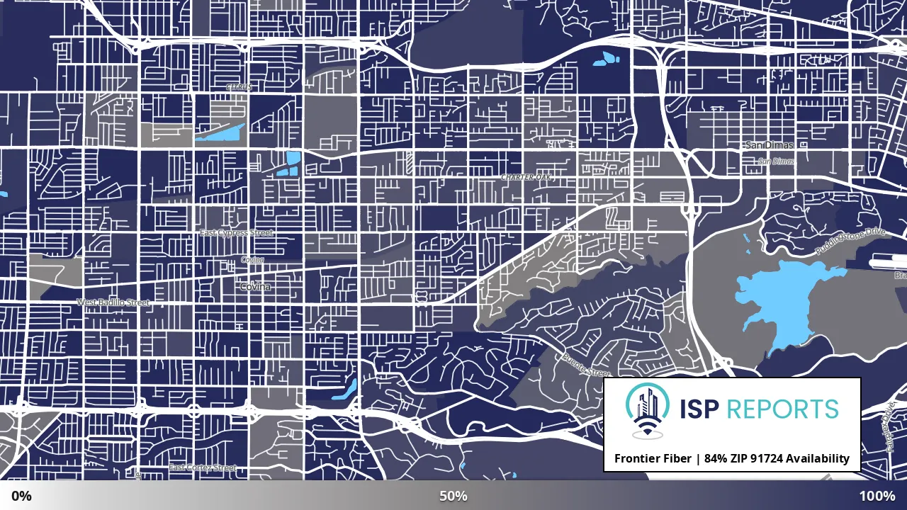 91724, CA map of internet availability