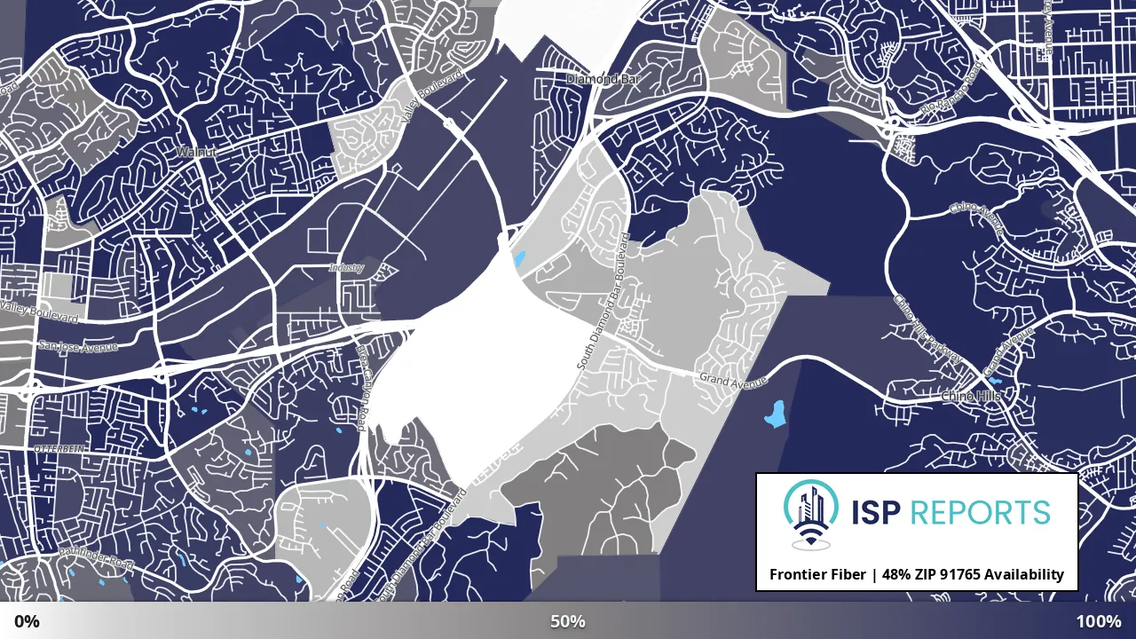 91765, CA map of internet availability