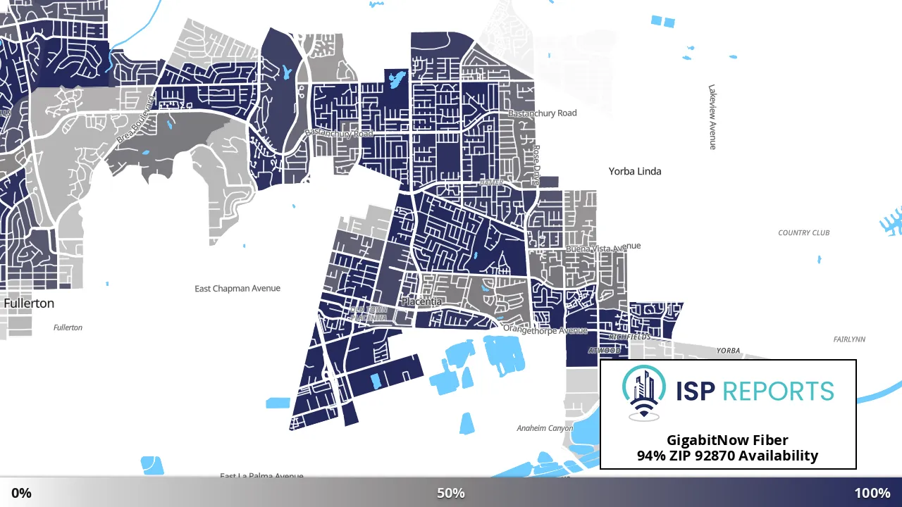 92870, CA map of internet availability