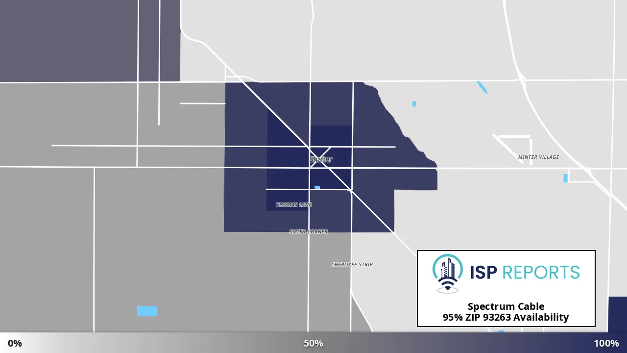 93263, CA map of internet availability