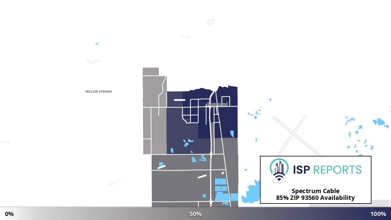 93560, CA map of internet availability