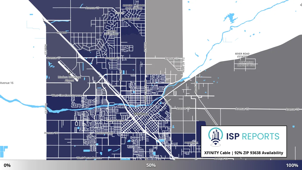 93638, CA map of internet availability