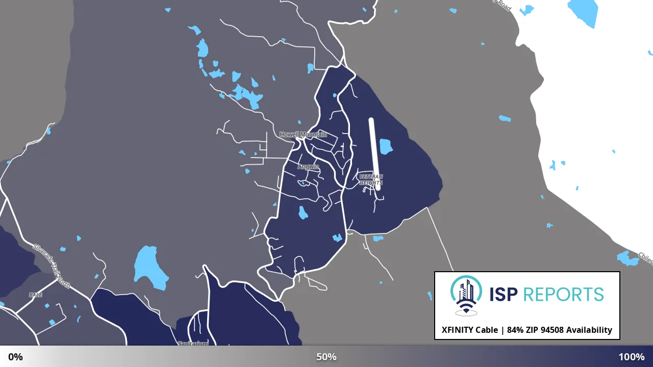 94508, CA map of internet availability