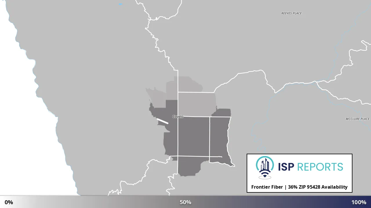 95428, CA map of internet availability