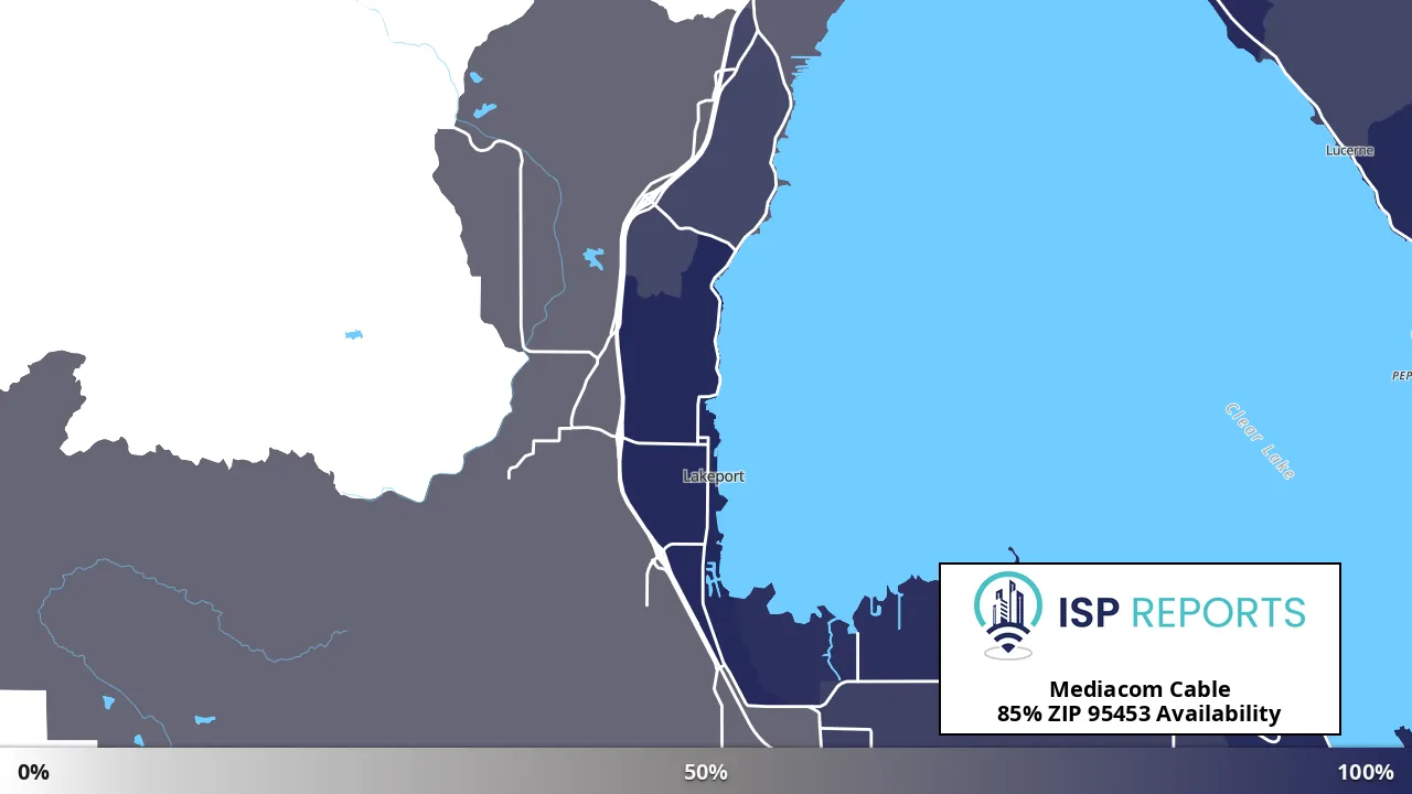 95453, CA map of internet availability