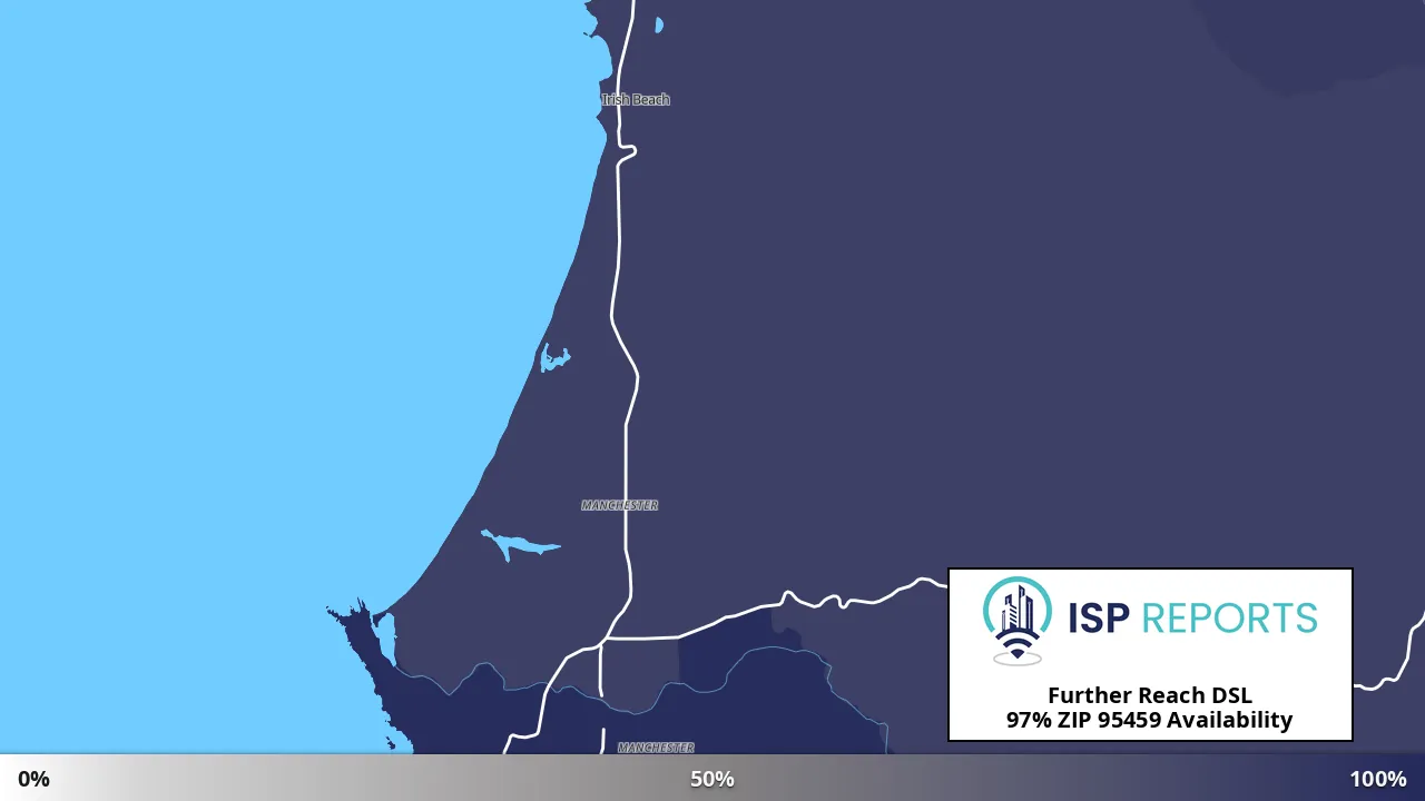 95459, CA map of internet availability