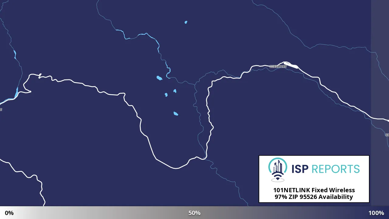 95526, CA map of internet availability