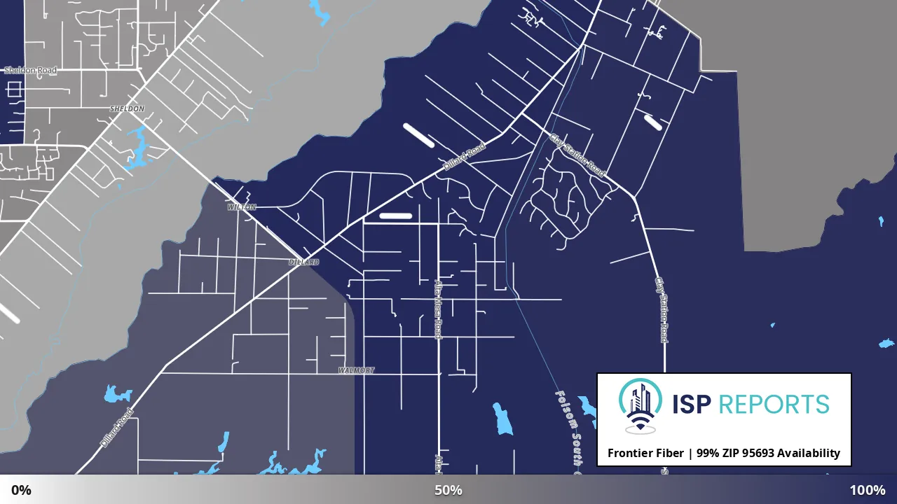 95693, CA map of internet availability