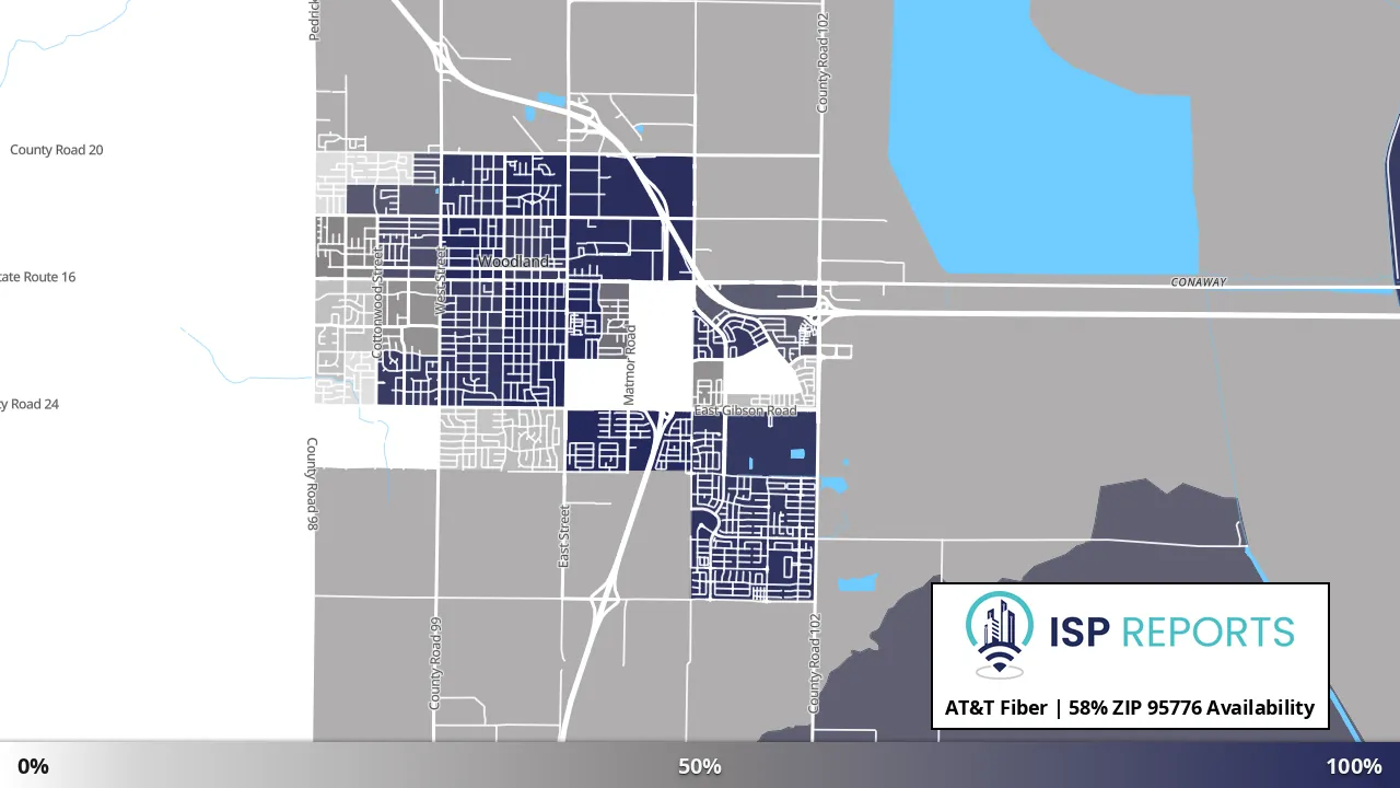 95776, CA map of internet availability