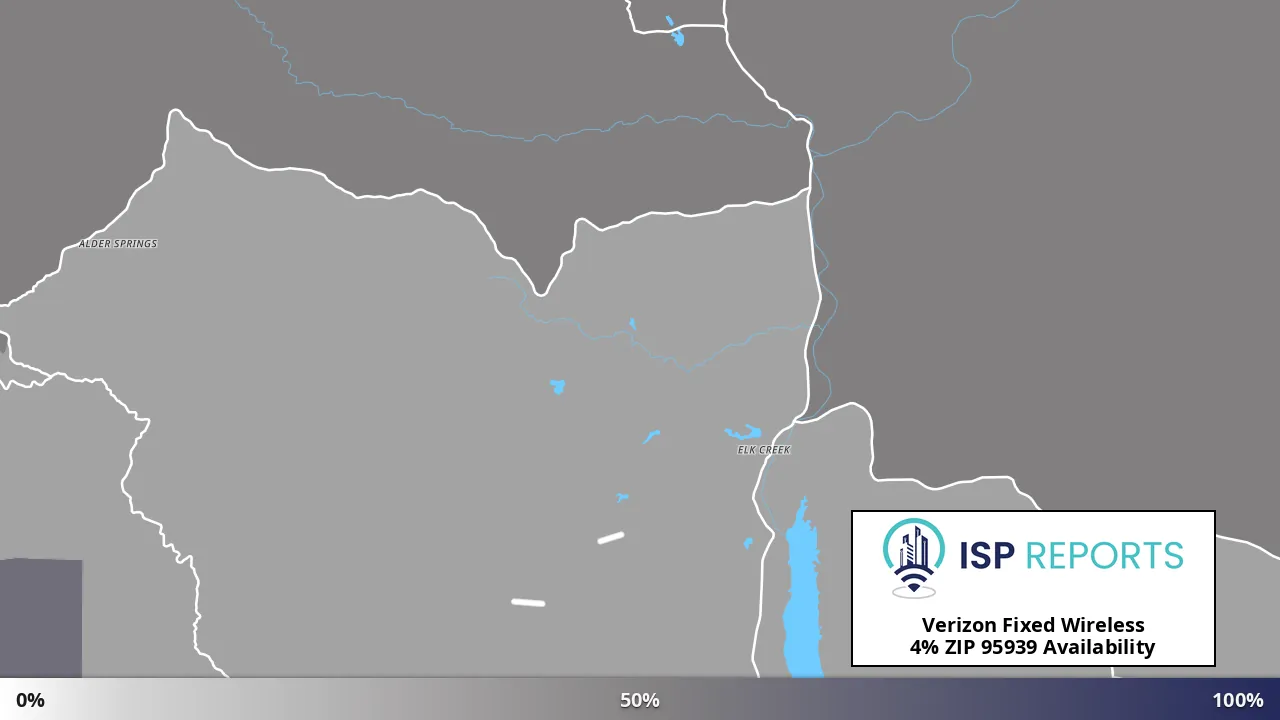 95939, CA map of internet availability