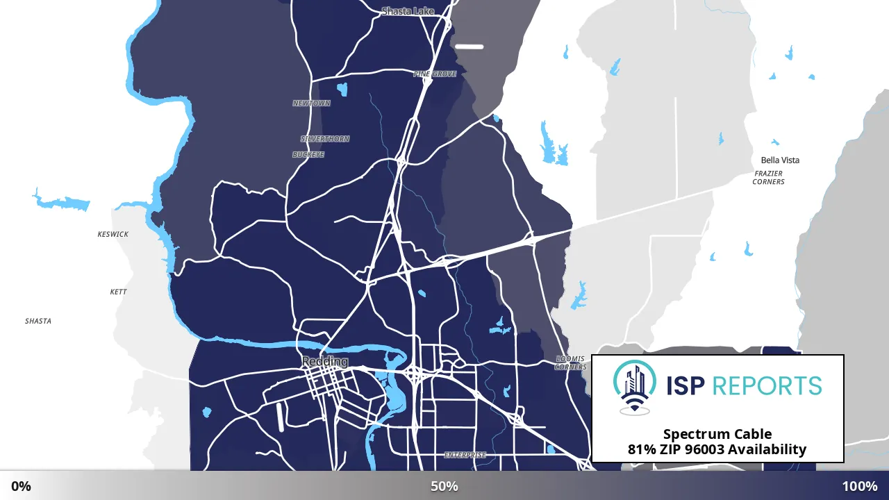 96003, CA map of internet availability